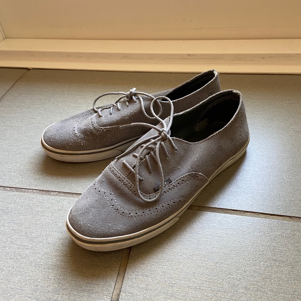 Grey Suede Vans